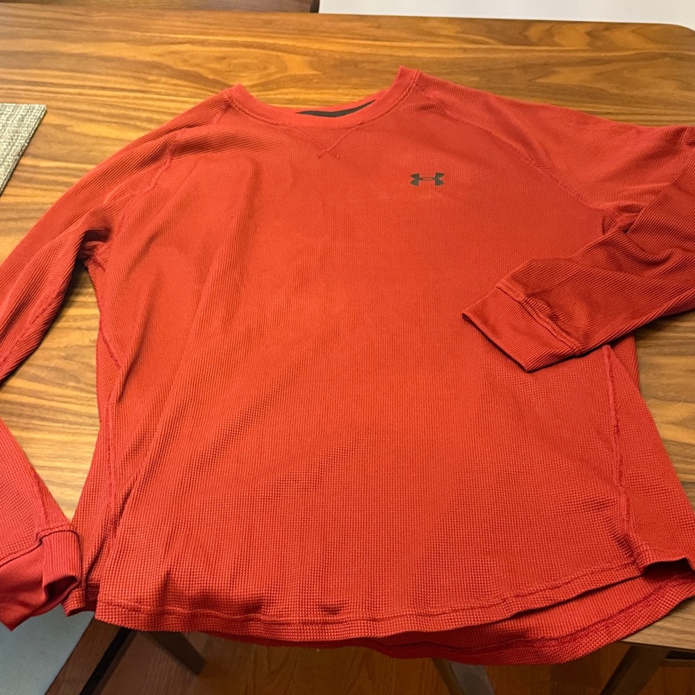 Under Armour Men's Crimson Long Sleeve Tee